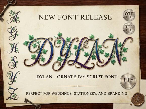 Dylan: Weaving Evergreen Elegance into Your Designs